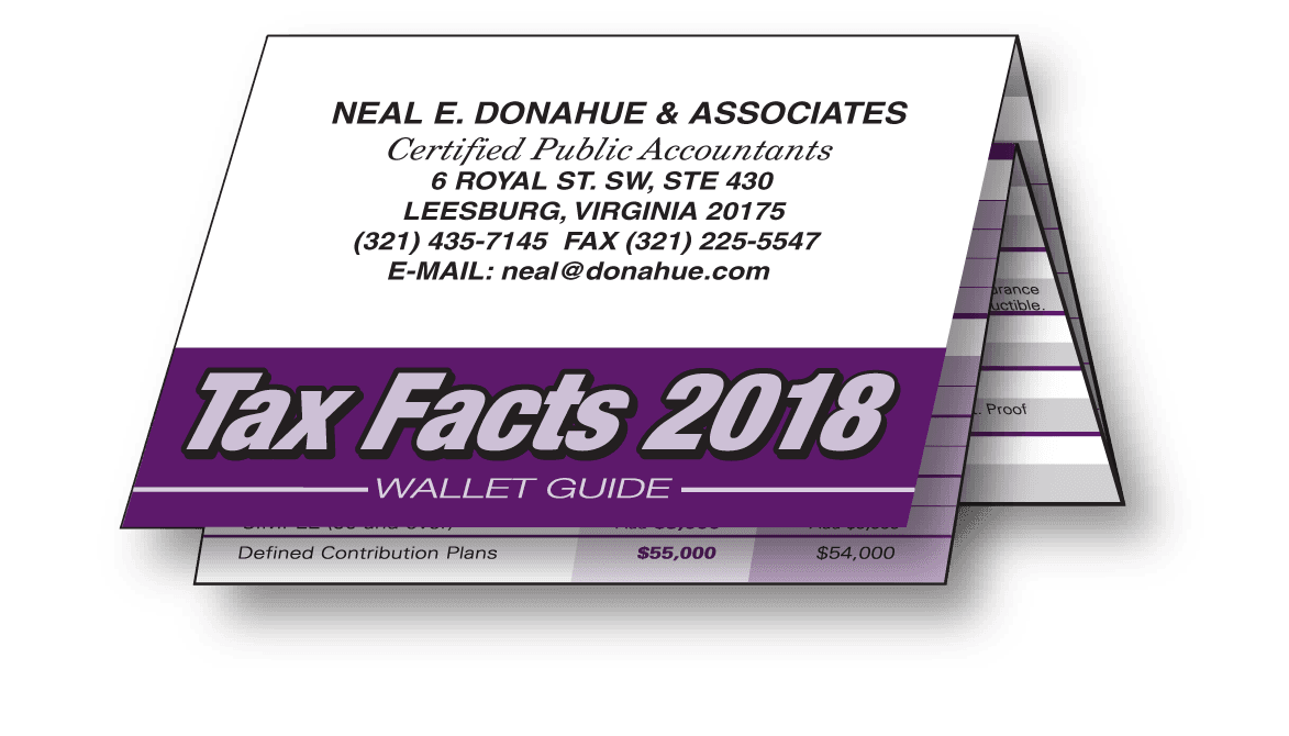 2018 Tax Facts Wallet Guide