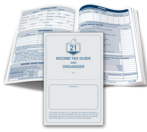 Image for item #01-000: 2021 Tax Guide And Organizer - Item: #01-000