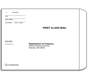 Image for item #09-100: 9x12 OE CUSTOM Federal Mailing Env. (25/pkg) - Item: #09-100