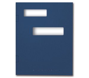 Image for item #12-770: MultiTax Folder: Side Tab Return Cut - NAVY - Item: #12-770
