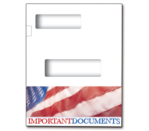 Image for item #12-884: ProTax Folder: Side Tab Return Cut - Stars & Stripes