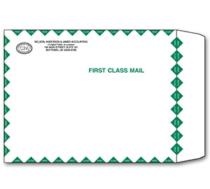 Image for item #42-031: Peel & Seal 1st Class Env Imprinted - Item: #42-031