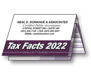 Image for item #44-101: Tax Facts Wallet Guide 2022 IMPRINTED - Item: #44-101