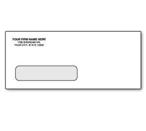 Image for item #48-918: Single Window Check SELF SEAL Env- Imprint - Item: #48-918