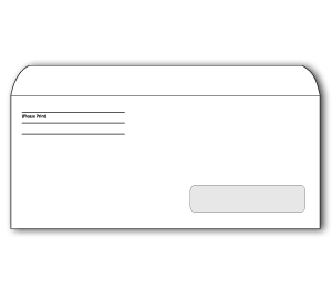 Image for item #61-100: InTax Envelope: #10 Slip Sheet Est. Payment (50/pk) - Item: #61-100