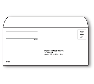 Image for item #62-000: Electronic Filing Voucher Envelope - 50/Pkg - Item: #62-000