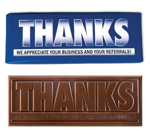 Image for item #70-470: "Thank You" Milk Chocolate Bars