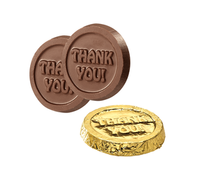 Image for item #70-473t: Thank You Milk Chocolate Coins - Item: #70-473t