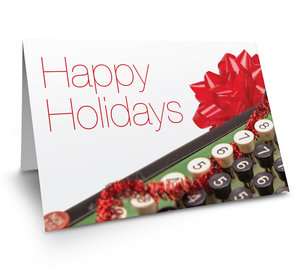 Image for item #70-6301: Summing Up The Holidays Greeting Card - (25/Pack)