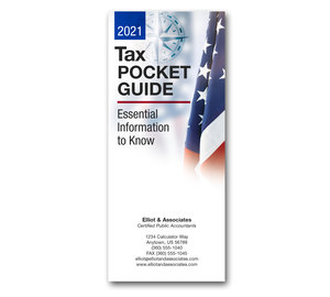 Image for item #72-1281: 2021 Tax Pocket Guide Brochure - Item: #72-1281