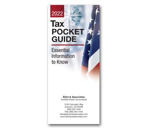 Image for item #72-1291: 2022 Tax Pocket Guide Brochure - Item: #72-1291